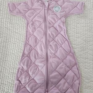 Pink Quilted Kids Pajamas Sleep Sack